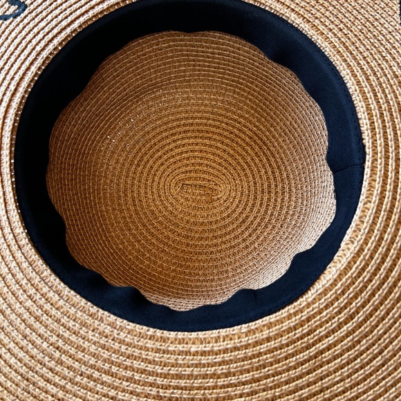 Saks 5th Ave Beach sunhat Sun Hat - Picture 9 of 12